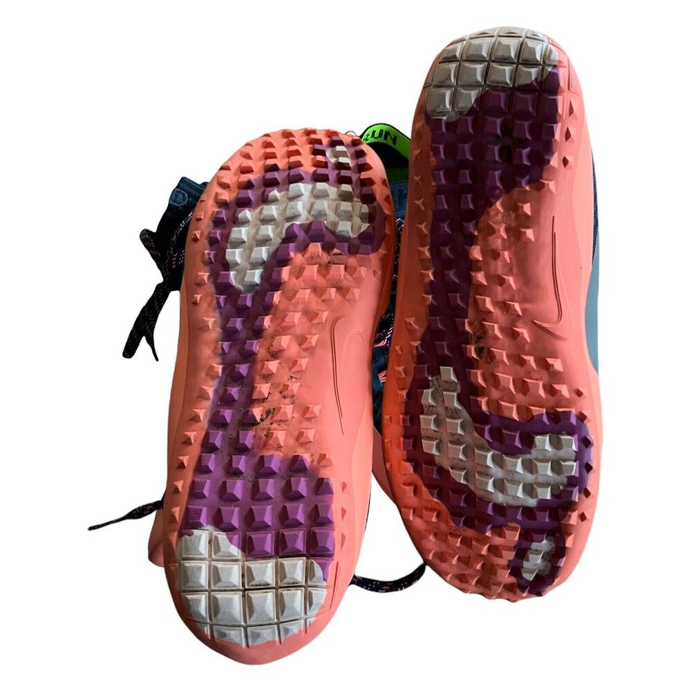 Nike Free Hyperfeel shoes Trail run sneakers Squadron sz 8.5 616254 400 - Picture 5 of 6